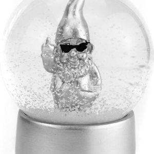 Winkee - Snekugle - Snow Globe Gnome - Silver