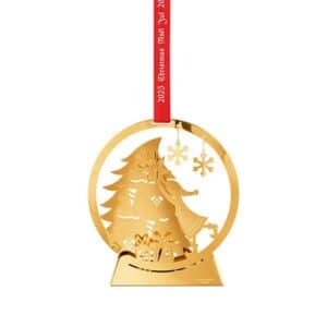 Georg Jensen 2025 Juleuro, snekugle - Forgyldt