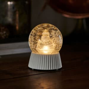 Sirius - Santa snekugle, hvid keramik