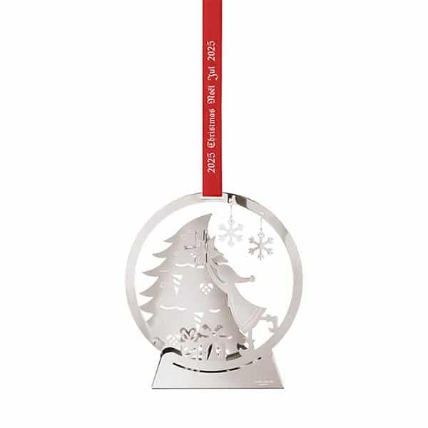 Georg Jensen 2025 Juleuro, snekugle - Palladium : Erling Christensen Møbler